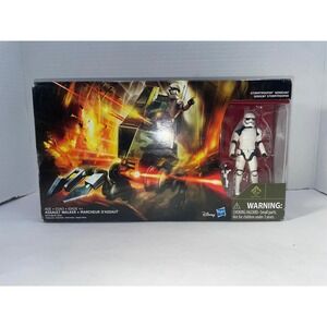 Star Wars Stormtrooper Sergeant Assault Walker Figure Disney Hasbro Toy NEW NOB